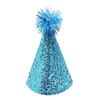 Decorative Dog Sparkling Hat Foldable Cat Headgear Pets Accessories Pet Birthday Hat  For Dogs Cats