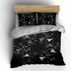 Crystal Geometric Decor Set Soft Comfortable Duvet Cover Bedding Set Included 1*Duvet Cover & 2*Pillowcases, Gift