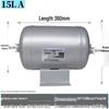 Horizontal Air Compressor Vacuum Buffer Tank - Small Energy Pressure Receiver