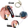 Cute Anime Keychain Unisex Adults Kids Unofficial [DONGRENBINGXIN] (3 Types) (1) [Item]