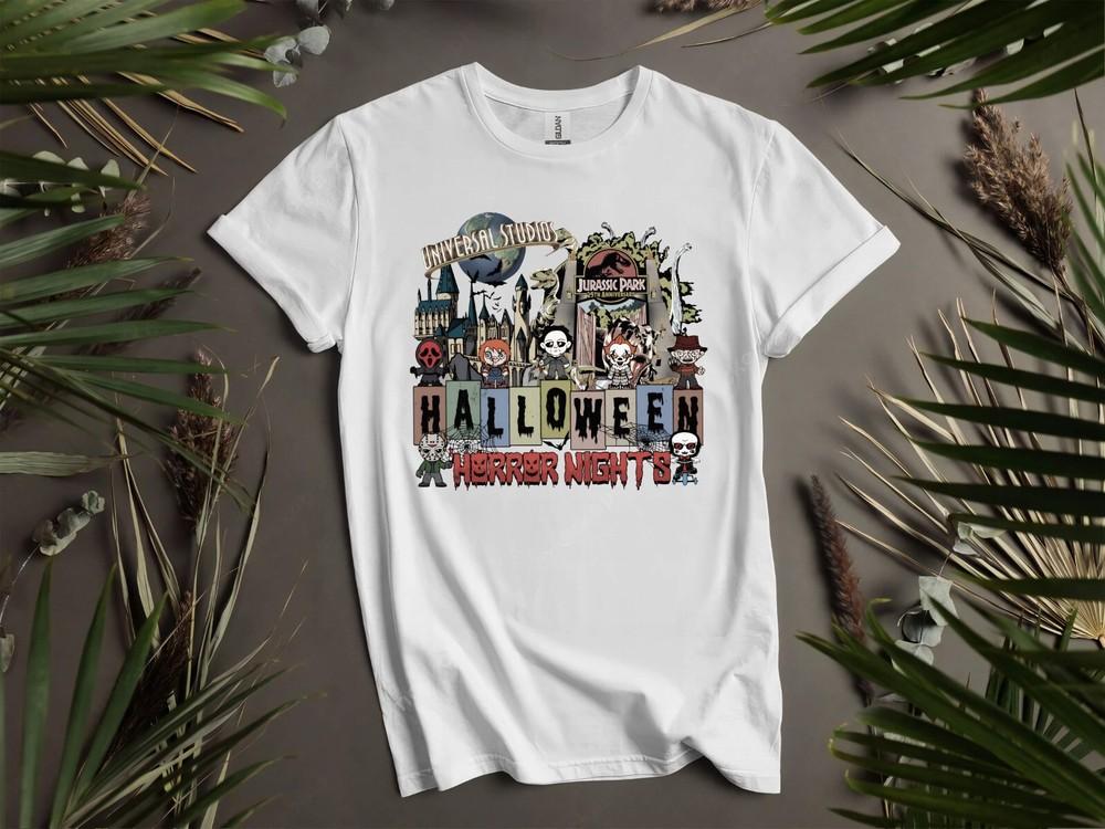 

Halloween Horror Nights Poster T-shirt T shirt Men Women Unisex Tshirt K991 S