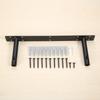 1Pc Heavy Duty Double T-shaped Metal Wall Mounted Shelf Support Concealed Floating Angle Bracket Storage Rack Holder 300mm/400mm
