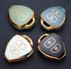 2 Buttons TPU Key Case Cover for TOYOTA Corolla Hilux Vitz Rav4 Aqua Camry Land Cruis Remote Key Shell Fob