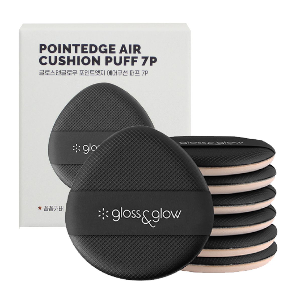 Domestically Produced Point Edge Air Cushion Puff 7P