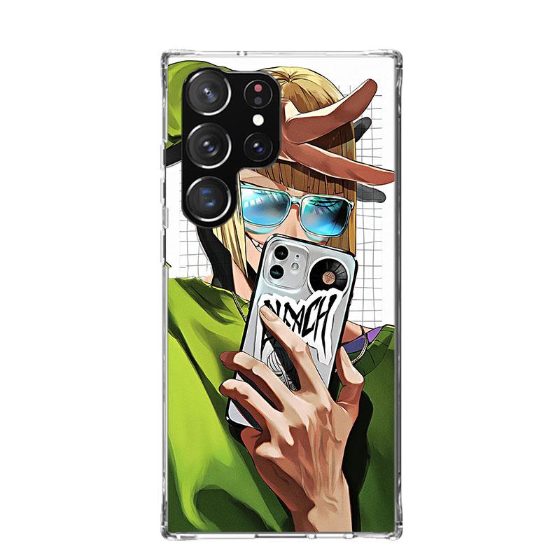 Bleach Shinji Hirako Phone Case For Samsung Galaxy S26 Ultra S23 S24 S25 Edge S20 FE S21 S22 Plus Soft Print Shell Cover Fundas