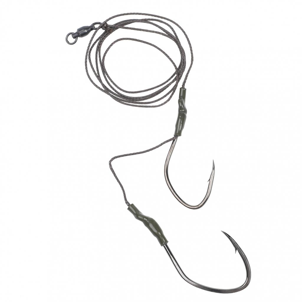 For Catfish Rig with PE Line and High Carbon Hooks 100cm Bottom Use