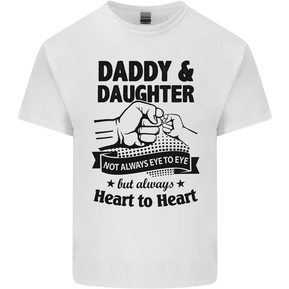 Daddy and Daughter Funny Fathers Day Mens Light Cotton T-Shirt Unisex T-Shirt M