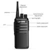 Lenovo N99 Walkie Talkie Langstrecken-Walkie-Talkies für Erwachsene mit 16 Kanälen zum Wandern und Camping