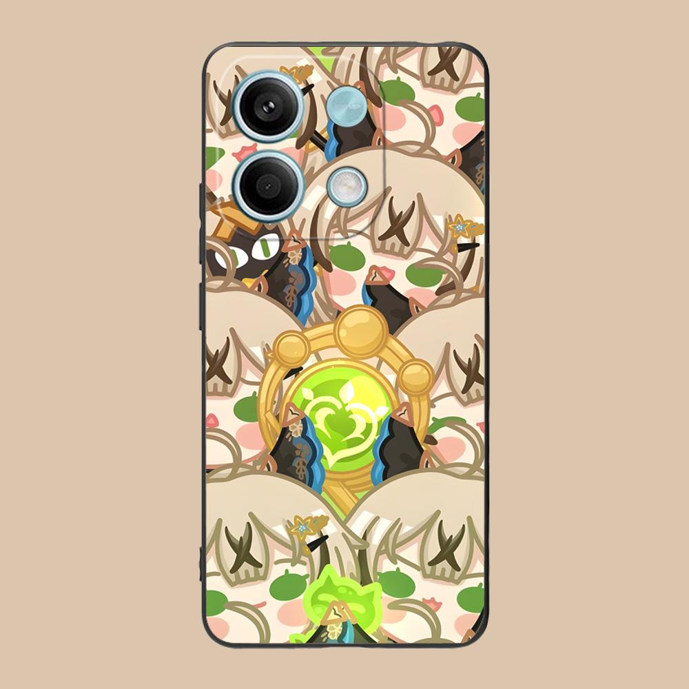 Game GI Kirara Mobile Phone Case for POCO F7 F6 F5 F4 F3 F2 Pro GT C75 C71 C65 C61 C40 Pro Ultra Colorful Printing Cover Luxury