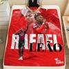 AC Milan Print FlAannel Blanket, High quality Comfortable for All Seasons, Home Decor, Warmth and Comfort
