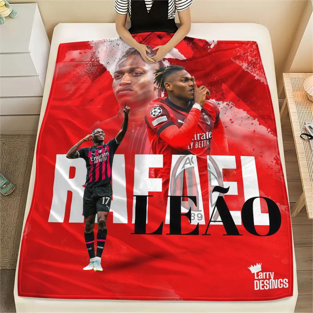 AC Milan Print FlAannel Blanket, High quality Comfortable for All Seasons, Home Decor, Warmth and Comfort
