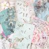 Flower Dance Series Creative Stickers: Handmade DIY Material for Student Journals