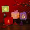 With LED Light DIY Mid-Autumn Lantern Chinese Style Handmade Lanterns Lamp Lantern   Dancing Props