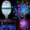 LED Mini Magic Ball Light: Seven-Color Rotating Disco Light for Home Parties, KTV, and Stage Atmosphere