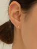 Lunne 14K Mini Teardrop Piercing (14K Gold) #Lfpi15