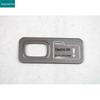 Black Titanium Stainless Steel Speaker Cover for Dongfeng Yipai M8 - Front Panel & Middle Triangle Interior Modification