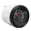 52MM Boat Voltmeter DC9 To 32V Pointer Voltage Gauge with Colorful Backlight for RVs Yachts Fishing Boats Ships Black