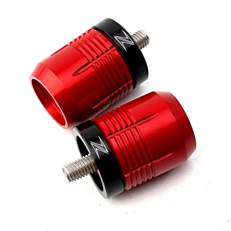 Motorcycle Aluminum Handlebar Handle Bar Ends Anti Vibration Plug for KAWASAKI Z900 Z900RS Z1000/SX Z400 Z750 Z800 Accessories
