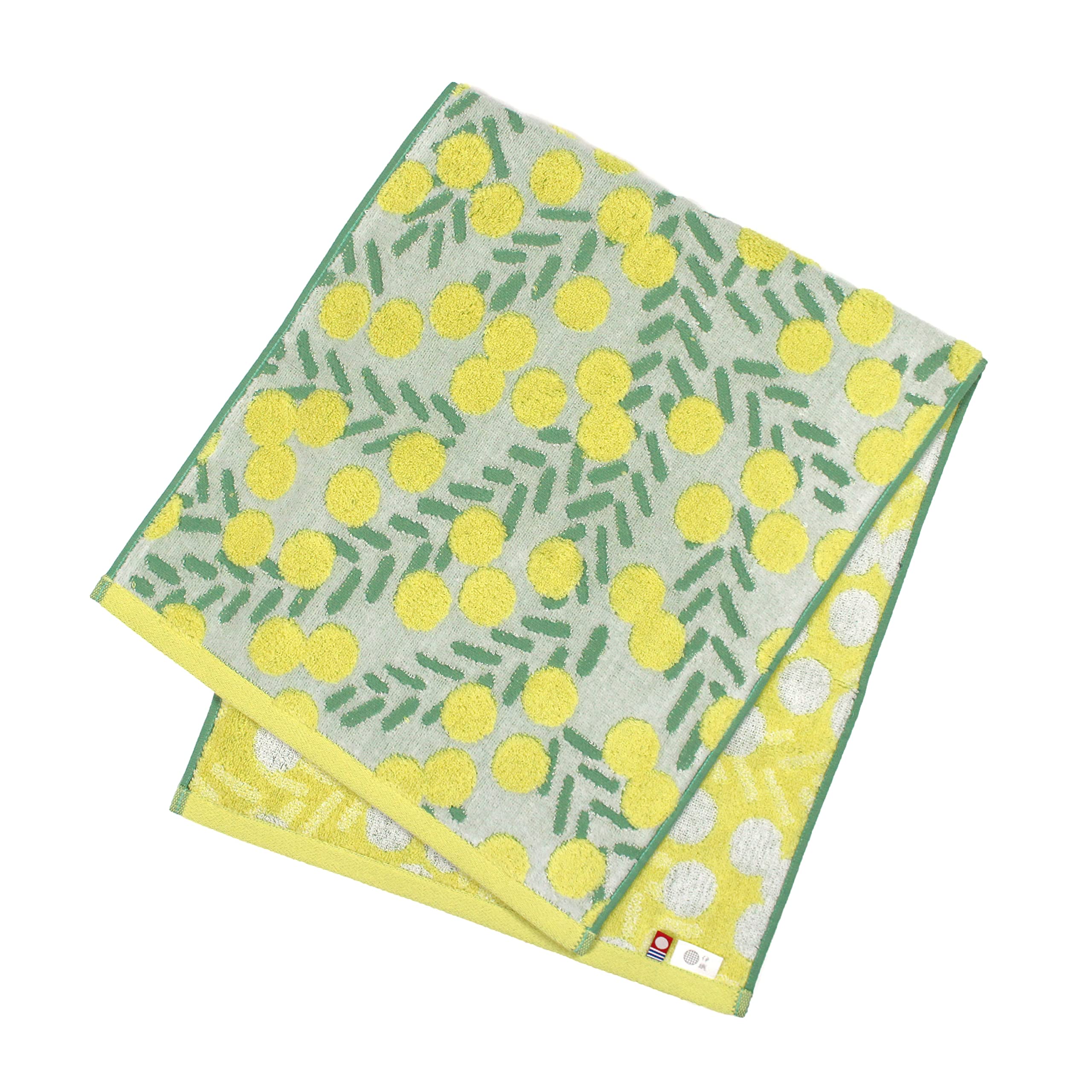 

Imabari Towel Iori mimosa Face Towel (White)