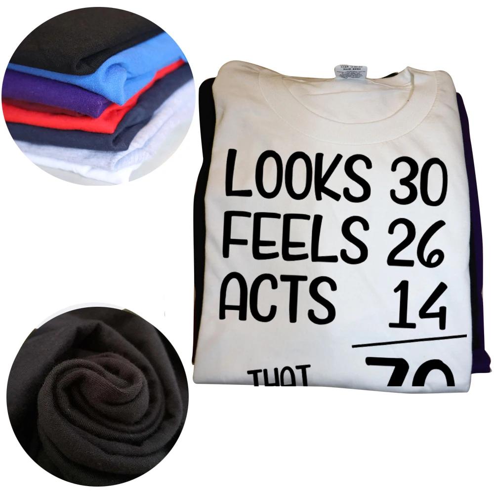 Novelty Awesome 70 Year Old 70th Born In 1955 T Shirts Streetwear Short Sleeve Birthday Gifts Summer Style T-shirt Mens Clothing