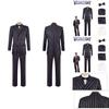La Famiglia Addams Gomez Addams Costume Cosplay Abito di Halloween Completo di Carnevale