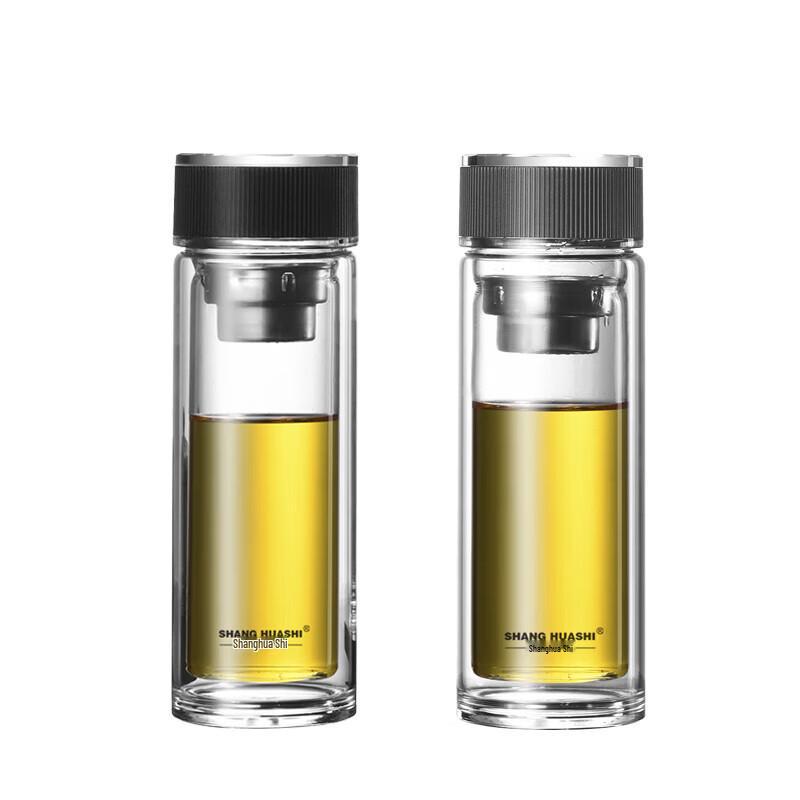SHS 300ml Double-Walled Borosilicate Glass Tumbler