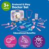 Learning Resources Juego de Simulación Surtido Rosa Doctor Empaque Estándar [Learning Resources] y Playset, Rosa, LER9048-P [Artículo]