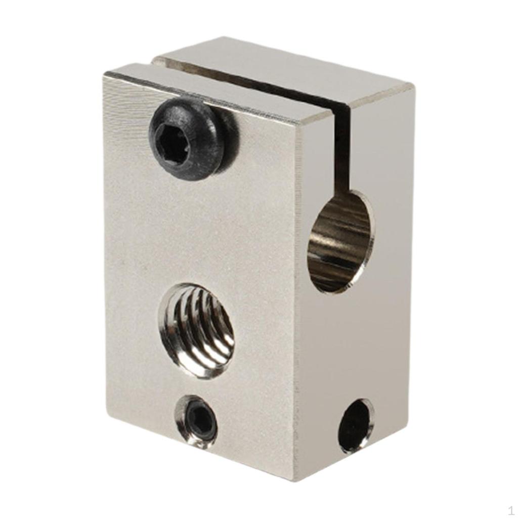 3D Printer Block Part for PT100 V6 Easy to Install Replacement Quality Professional