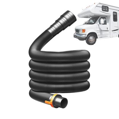 RV Water Hose Camping Water Hose Trailer Waste Pipe Expandable Sealing Waste Water Hose for Lawn Marine Camping Travel Trailer