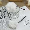 erotic underwear, sexy hairbands, cute cat ear accessories, pom-ball headbands, role-playing headwear for women W49
