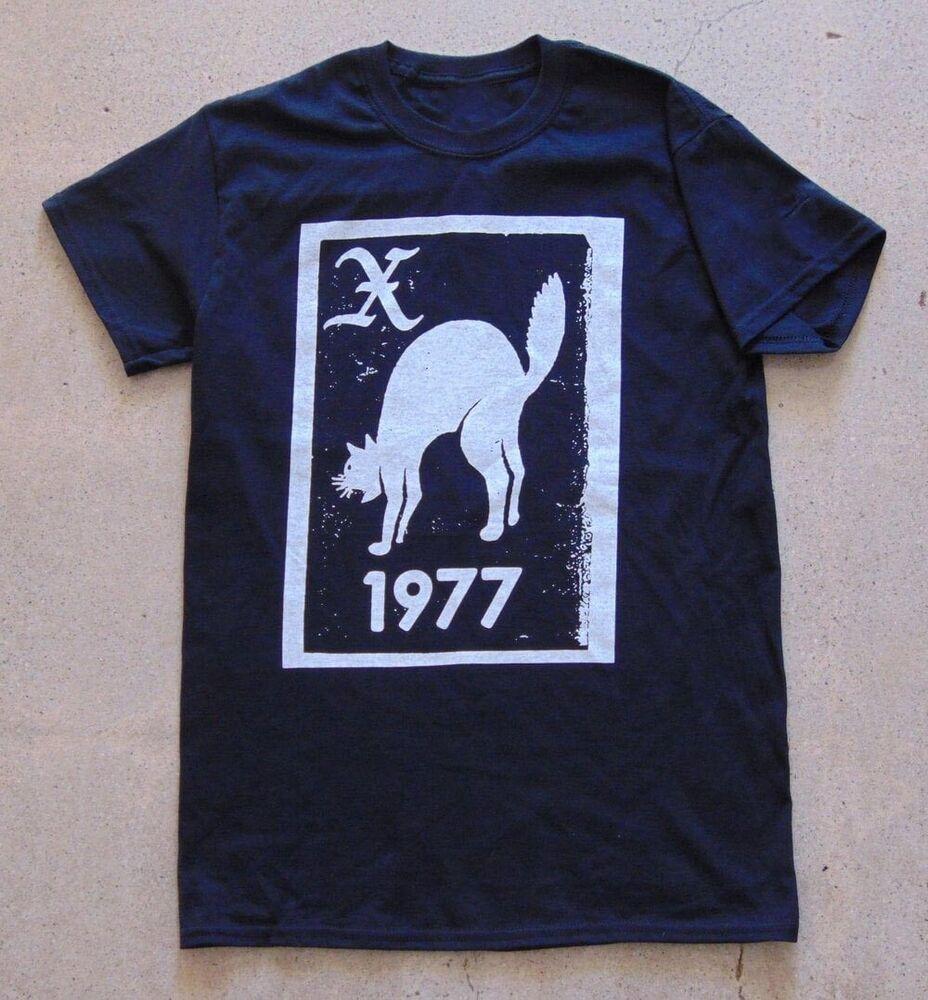 X Band 1977 Collection Cat Funny Gift For Fan S to 5XL T shirt GC1824 Unisex T-Shirt L