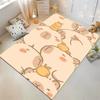 Cartoon Animal Pattern Beige Carpet for Living Room or Bedroom Decor Suitable for Use As an Anti-slip for Living Room Bedroom Sofas