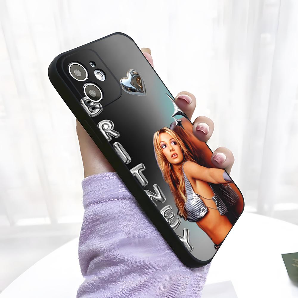 Britney Spears Phone Case For IPhone 17 Pro Max 15 Pro 16 14 Plus 12 13 Mini 11 Pro Shockproof Soft Cover