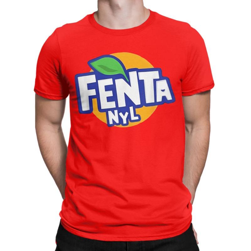 F-Fenta NYL Unisex T-Shirts Creative Short-Sleeve Round-Neck T-Shirts Pattern Printed Tops