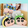 Shinchan Crayon Plush Toy Head Shaped Pillow Cartoon Doll Sofa Gift Cushion