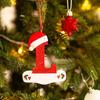 DIY Christmas Tree Decoration, Letter Pendant, 26 Letters, Home Holiday, Xmas Ornament, New Year, Nativity Decoration