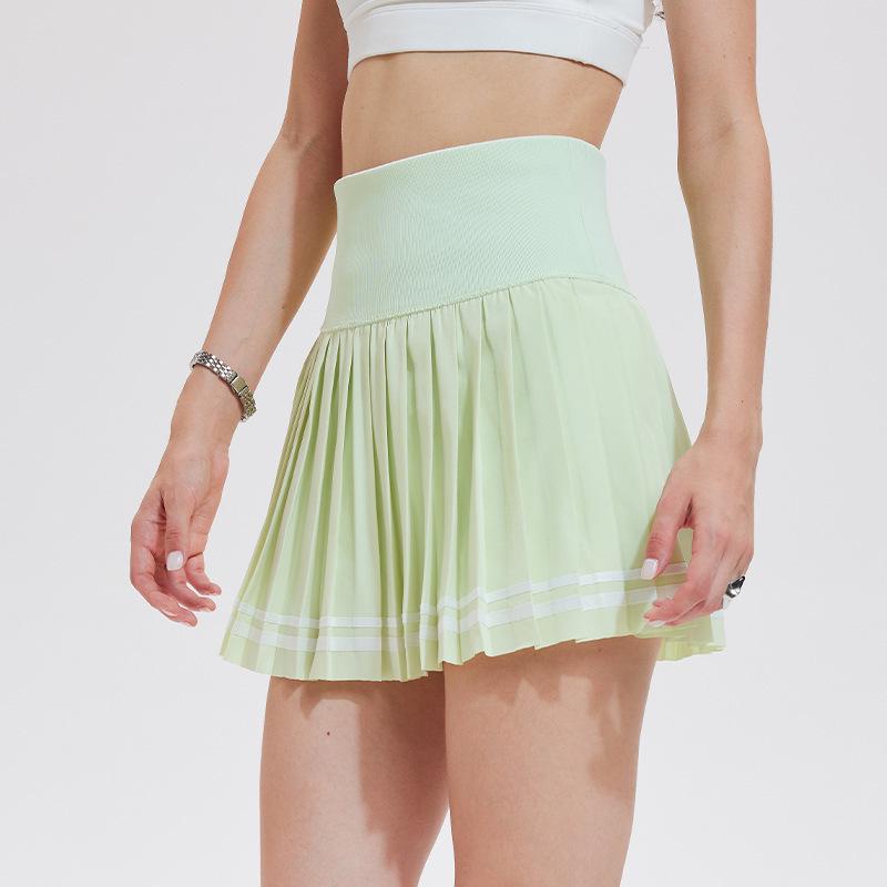Damen Quick-Dry Tennis & Golf V-Ausschnitt Kleid mit Taschen - Anti-Exposure Fitness Rock Set
