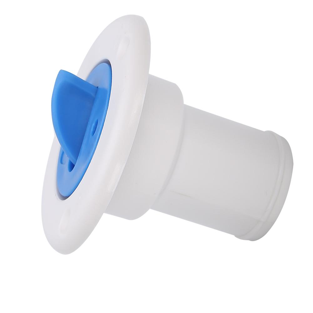 Deck Water Filler Cap Fill Tank Flange for 1‑1 2in Hose Marine Boat RV Yacht Accessory