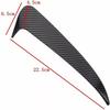 Car Rear Bumper Spoiler Side Canard Air Vent Cover For Mercedes Benz C Class W205 4 Door C180 C200 C250 C300 2010-2018