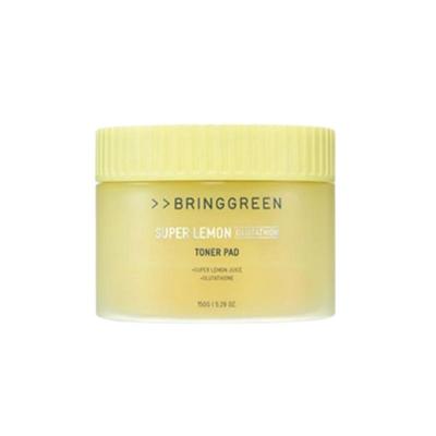 Super Lemon Glutathione Toner Pads 90pcs + 90pcs Refill