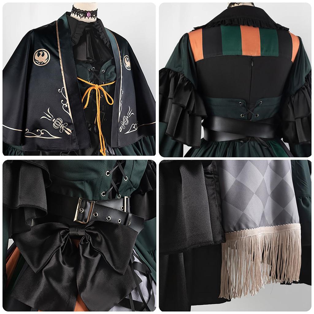 [Milky Time] Hololive Jufuutei Raden Cosplay Halloween VTuber Japanese Style (Costume)