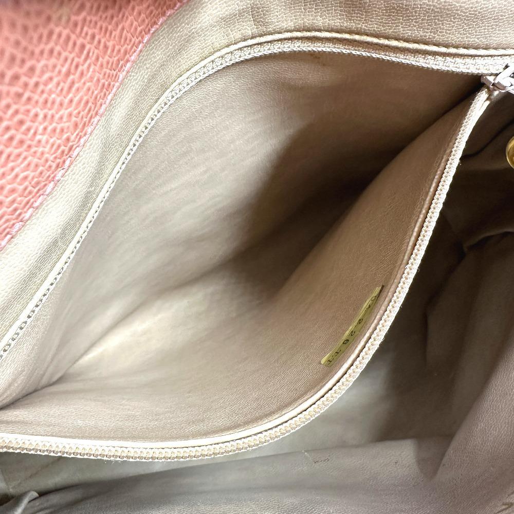 Chanel Vintage CC CC-Marke Doppelkette Logo Tragetasche Ketten Tasche Umhängetasche