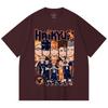 T-shirt Unisex Cotone Pesante 230 Gsm 100% Cotone Haikyu V7 Karasuno High Stampa