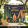 Party Backdrop Happy Birthday Birthday Photo Booth Background Front Door Decor