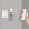 Remote Control Holder Wall Mount No Drill Self-adhesive Space Saving Multi-functional TV Air Conditioner Controller Magnetic Hook Home Supplies