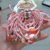 Cute Maneki Neko Couple Bangles Charm Versatile Lovely Ceramic Woven Bracelet