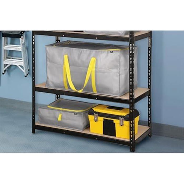 כיסוי אחסון - Domopak Living - Taurus 907411 - אפור - 70 ליטר - 15 ק"ג