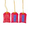 2025 Tai Sui Amulet Lucky Bag Feng Shui Prayer Gold Card Exorcism Protection Buddha Gift Amulet Safe Bring In Wealth Treasure