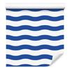 Blue Stripes Wallpaper, Azure Center for Living Room and Bedroom 50x1000