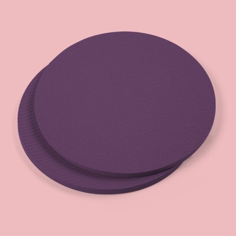 4Pcs Thick Exercise Pads Fitness Cushion Knee Pads Pilates Kneeling Pad Workout Accessories for Enhanced Stability